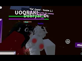 Femboy gets fucked in roblox